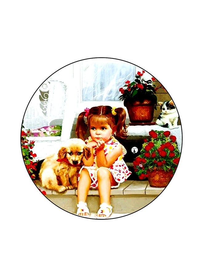 بي بي سطح أملس للغاية ودقيق ويمكن التحكم فيه ويضمن حركة سريعة مع الحفاظ على السرعة والتحكم أثناء اللعب. توفر سطح سلس للماوس الخاص بك. لا داعي للقلق من انزلاق لوحة الماوس بعيداً عن قاعدتها الثابتة المطاطية التي تبقيها في مكانها بشكل آمن. تمسك لوحة الماوس بأي سطح طاولة مسطح أو صلب. مصنوعة من مواد عالية الجودة لضمان متانة تدوم طويلاً. تُعد لوحة الماوس مثالية لكل من الماوس الضوئي أو ماوس كرة التعقب. نوع الحواف - حواف مخيطة مضادة للتآكل. الشكل - دائري متعدد الألوان