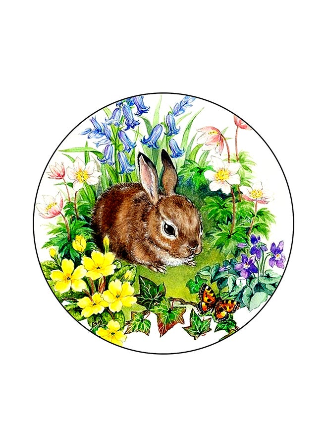 BP Rabbit Printed Mouse Pad Multicolour