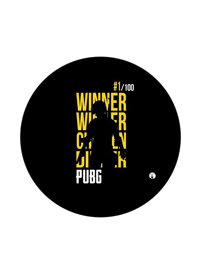 BP PUBG Print Mouse Pad Black/Yellow/White