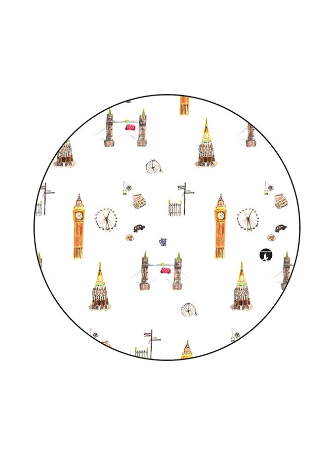 BP London Print Mouse Pad Multicolour