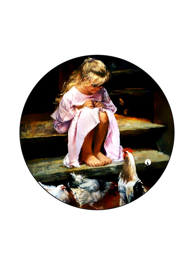 BP Vintage Art Print Mouse Pad Multicolour