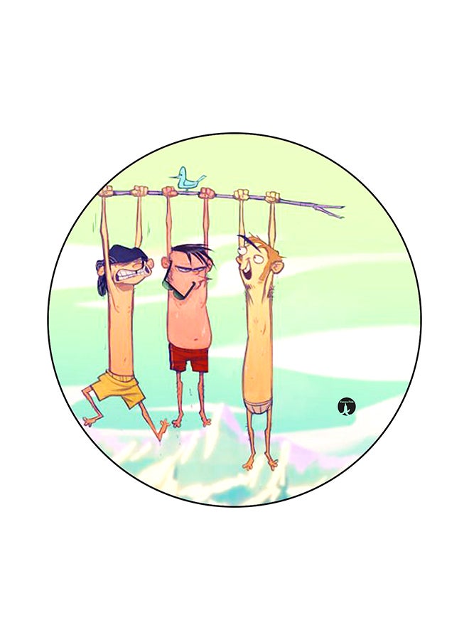 Ed, Edd And Eddy Cartoon Printed Mouse Pad Multicolour