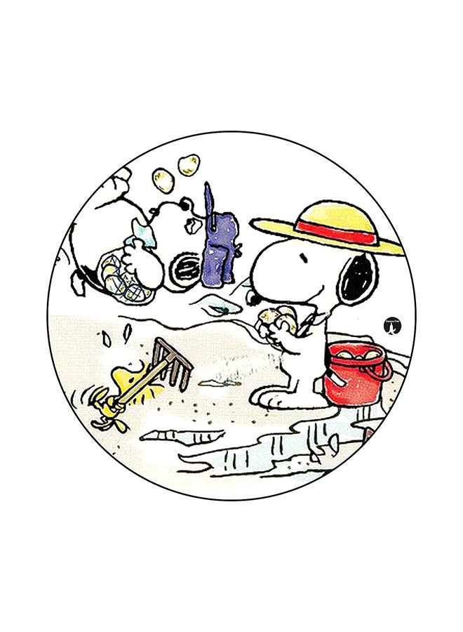 BP Snoopy Print Mouse Pad Multicolour