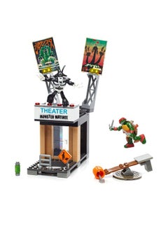 MEGA CONSTRUX DPF64 Raph Rooftop Blast-Out Building Set DPF64 5+ Years  - Image 2