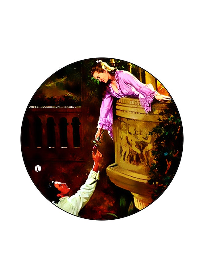 BP Vintage Art Print Mouse Pad Multicolour