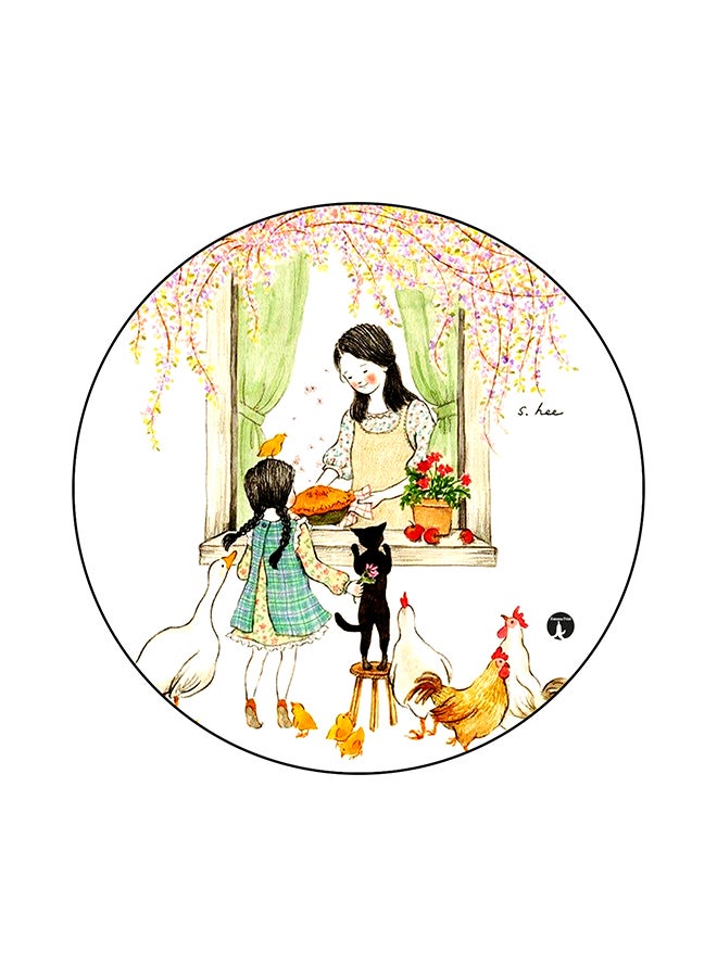 BP Family Printed Mouse Pad Multicolour