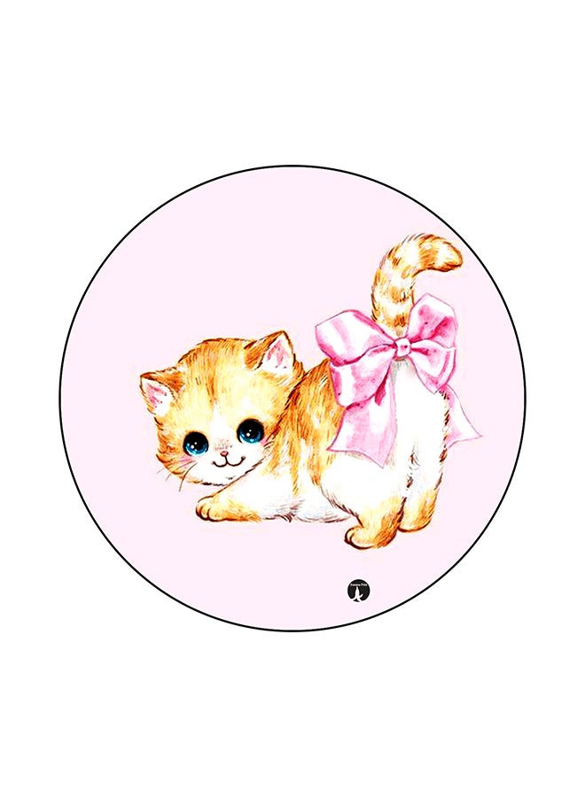 BP Cat Printed Mouse Pad Multicolour