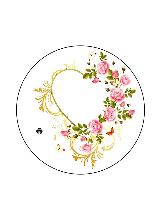 BP Flowers Printed Mouse Pad Multicolour