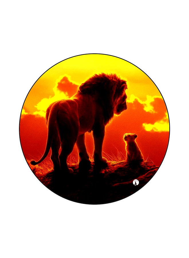 Disney The Lion King Printed Mouse Pad Multicolour