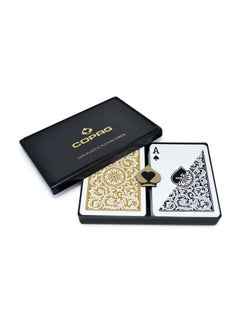 كوباج مجموعة بطاقات لعب بلاستيكية عادية، طراز 10P9995R.  - Image 2