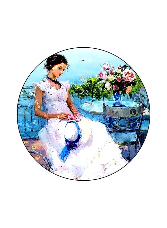 BP Vintage Art Printed Mouse Pad Multicolour