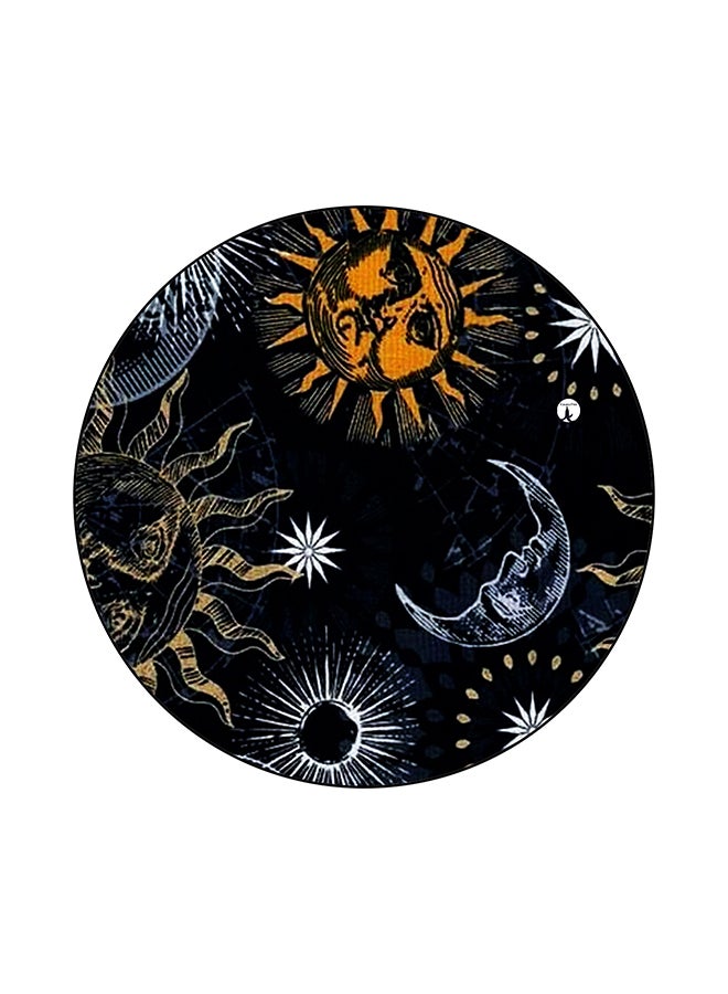 بي بي لوحة ماوس بتصميم مطبوع عليه رسمة تعبر عن الفضاء متعدد الألوان