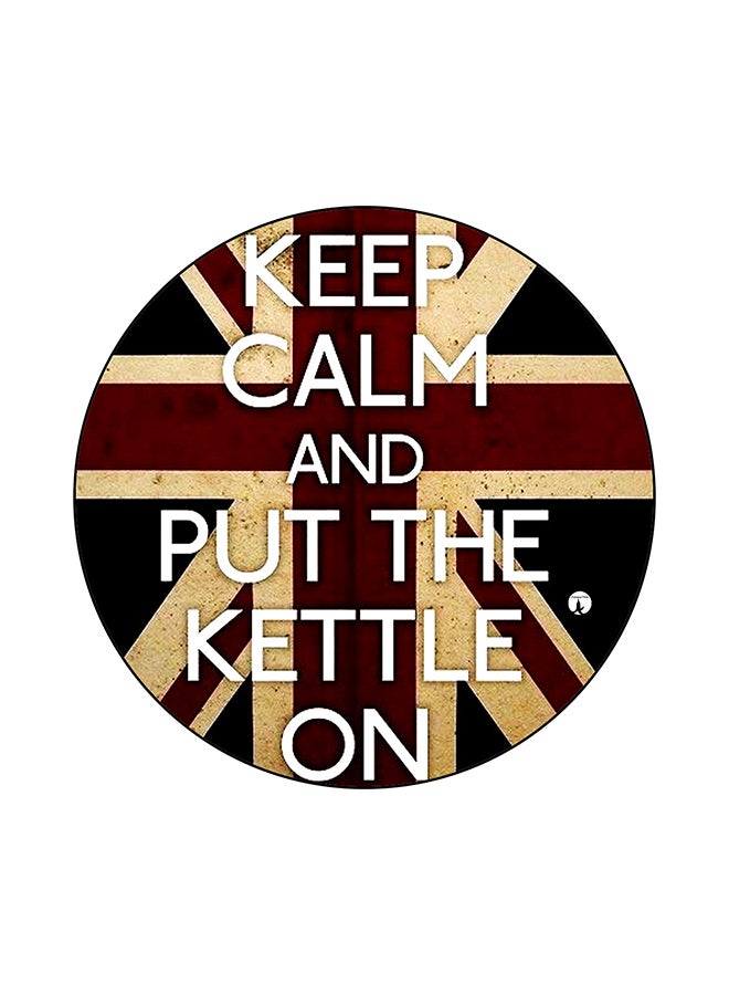 English Phrases Print Mouse Pad Multicolour