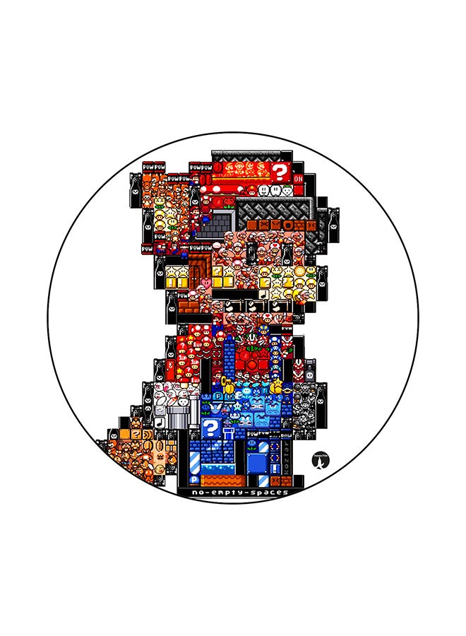 BP Video Game Super Mario Print Mouse Pad Multicolour