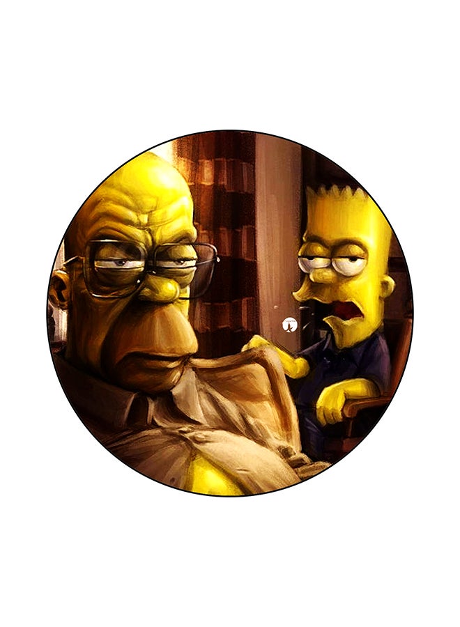 BP Simpsons Print Mouse Pad Multicolour