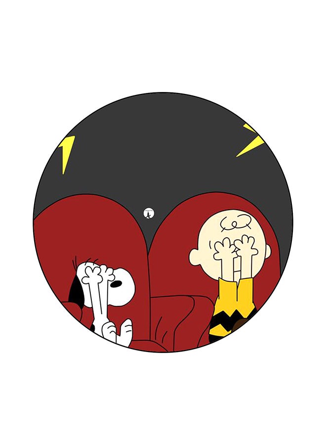 بي بي قاعدة ماوس عليها رسومات مطبوعة متعدد الألوان