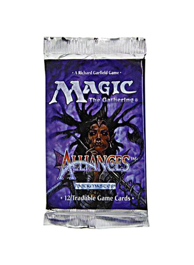 Magic the Gathering Pack Of 12 Alliances Tradable Card Game 