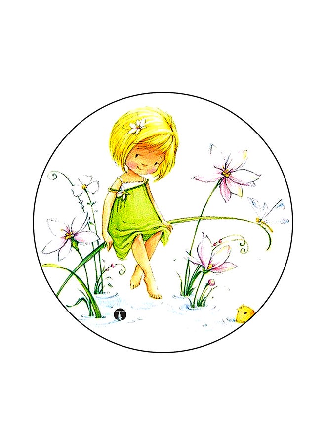 BP Girl Printed Mouse Pad Multicolour