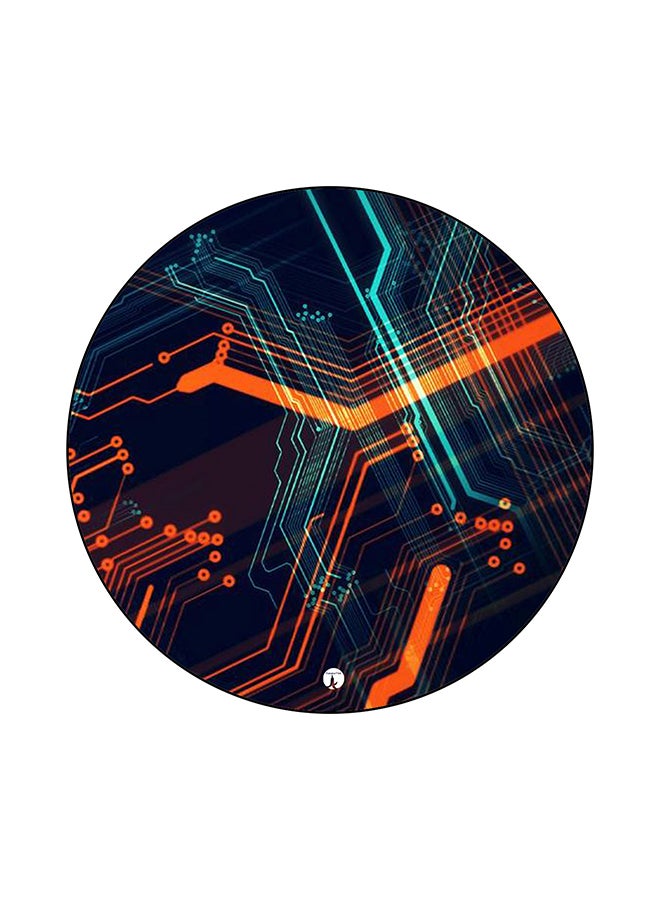 لوحة ماوس بطبعة إلكترونية متعدد الألوان