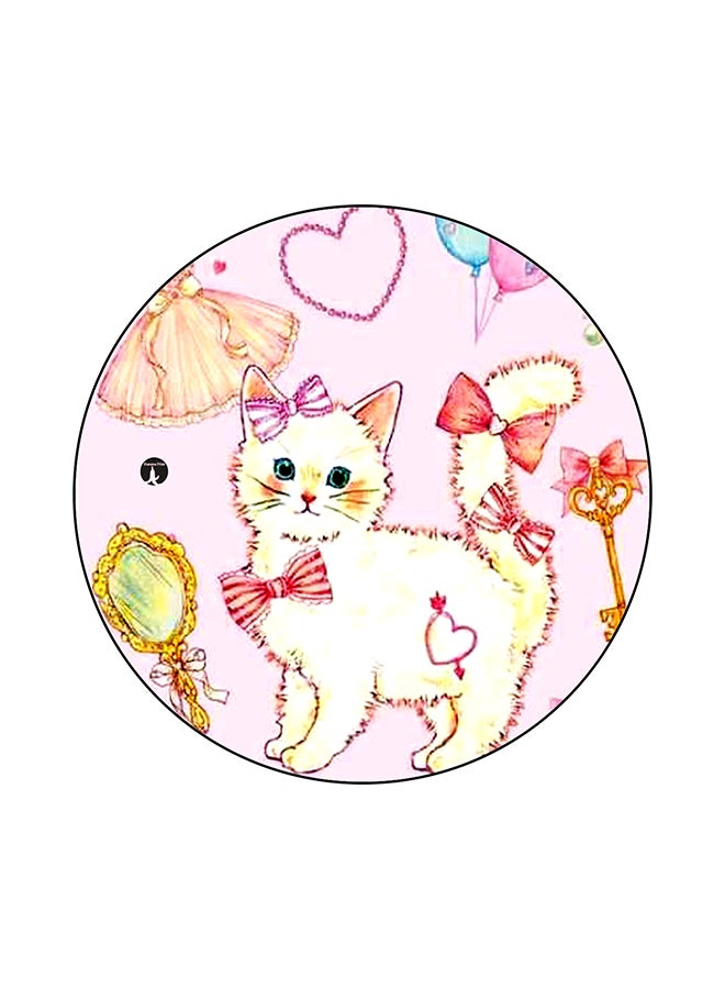 BP Cat Printed Mouse Pad Multicolour