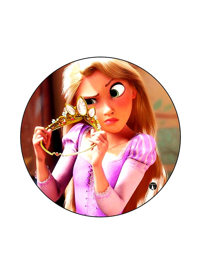 بي بي لوحة ماوس بطبعة شخصية ديزني رابونزل متعدد الألوان