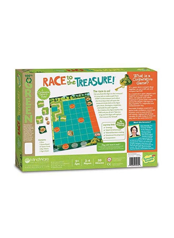 Peaceable Kingdom Race To The Treasure Board Game GMC2 - Image 3