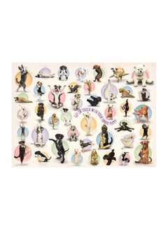 eurographics 300-Piece Yoga Puppies Jigsaw Puzzle 8300-0992  - Image 2