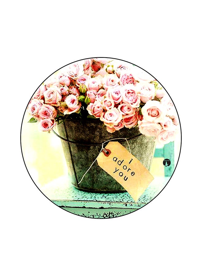 BP Flowers Printed Mouse Pad Multicolour