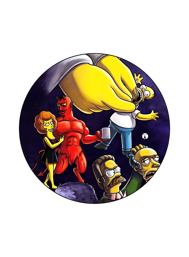BP The Simpsons Printed Mouse Pad Multicolour
