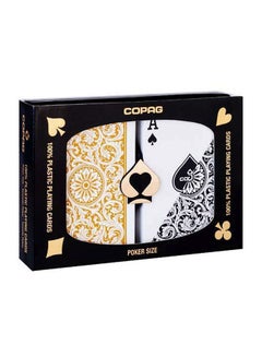 كوباج مجموعة بطاقات لعب بلاستيكية عادية، طراز 10P9995R.  - Image 3