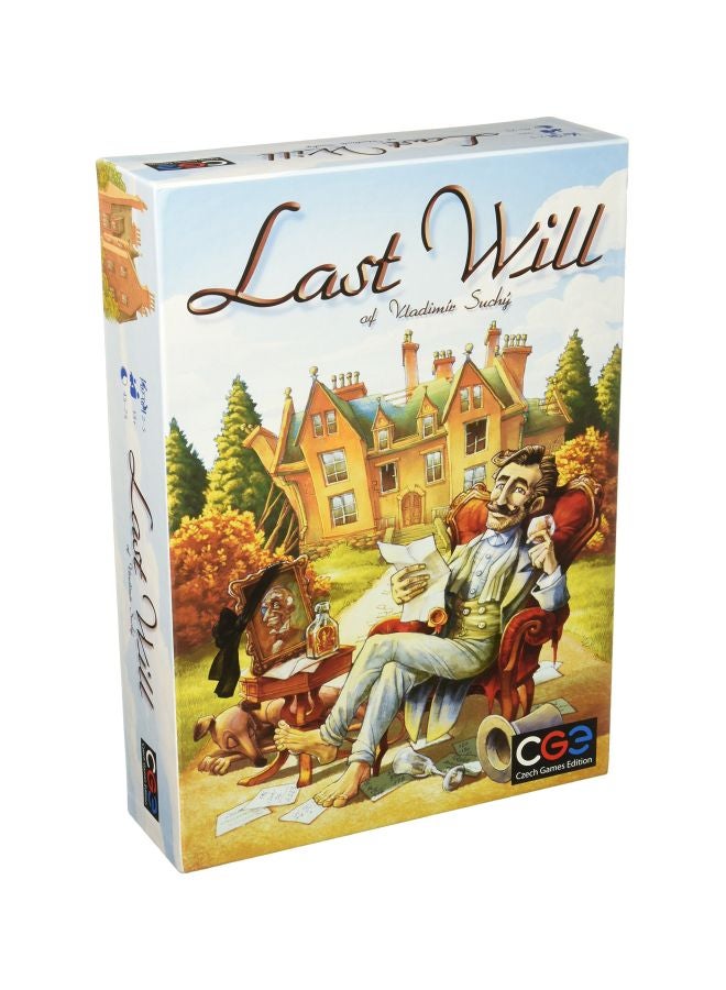 Czech Games Last Will Board Game 00016CGE  - Image 1