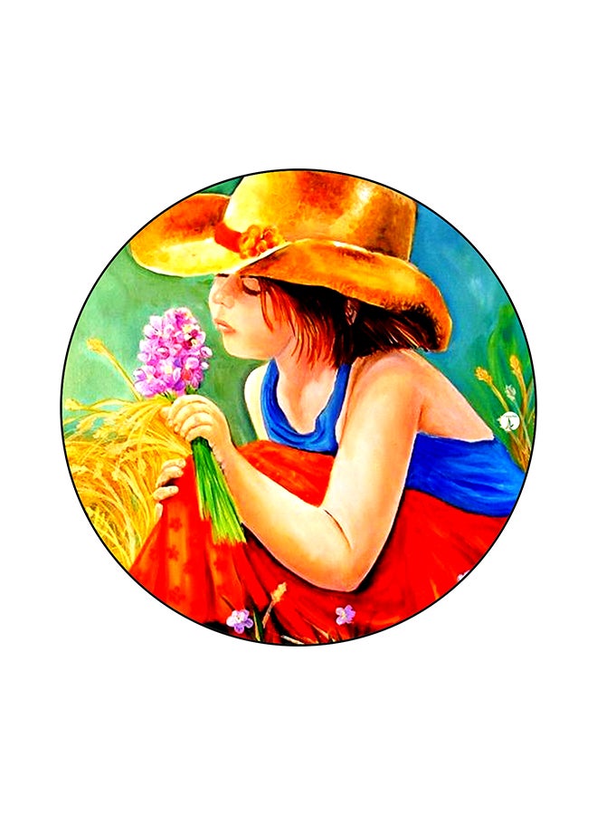 بي بي لوحة ماوس برسمة فتاة متعدد الألوان