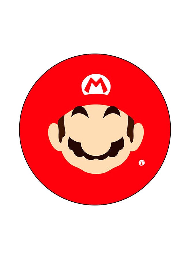 BP Super Mario Gaming Printed Round Mouse Pad