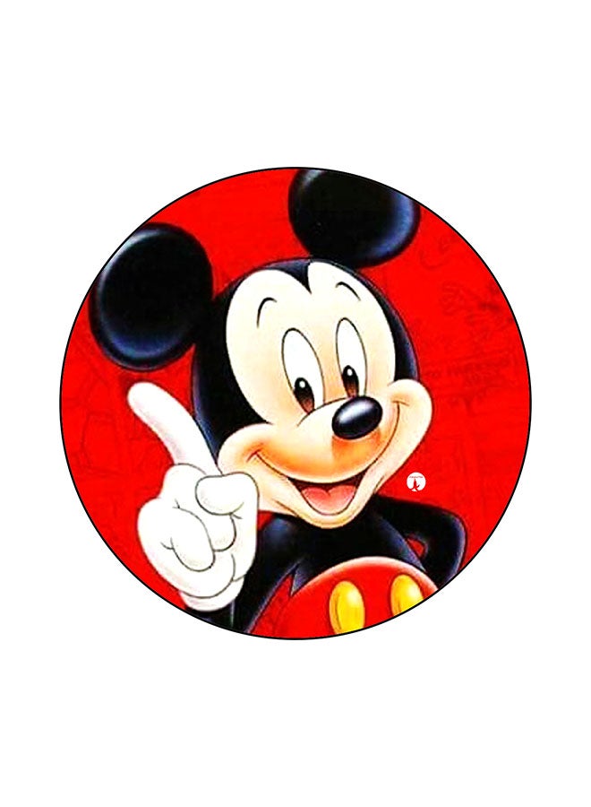 لوح ماوس مستدير بطبعة من ديزني متعدد الألوان
