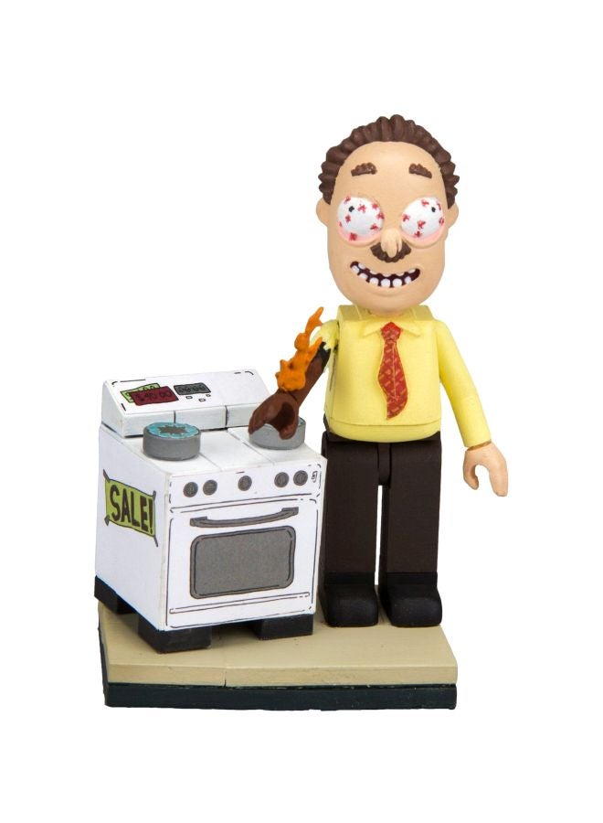 McFarlane Toys - 12853-6 40-PIece Rick And Morty Interlocking Building Set 12853-6 40 14+ Years - Image 1