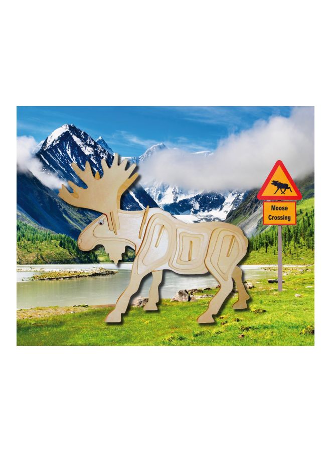 Puzzled 31-Piece Moose 3D Puzzle 1212  - Image 2