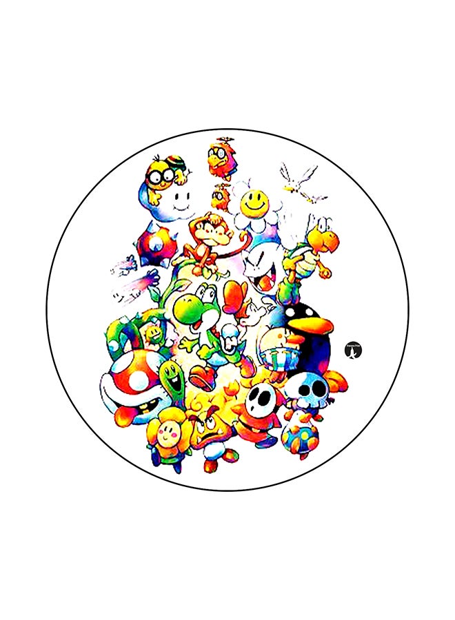 بي بي قاعدة ماوس عليها رسومات مطبوعة متعدد الألوان