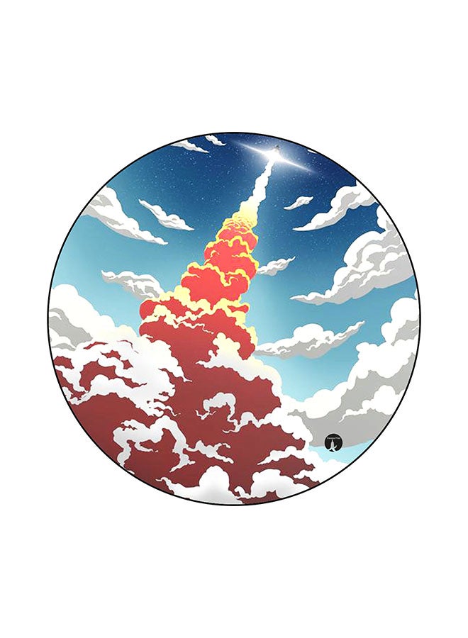 BP Rocket Printed Mouse Pad Multicolour