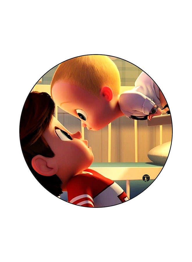 BP Boss Baby Print Mouse Pad Multicolour