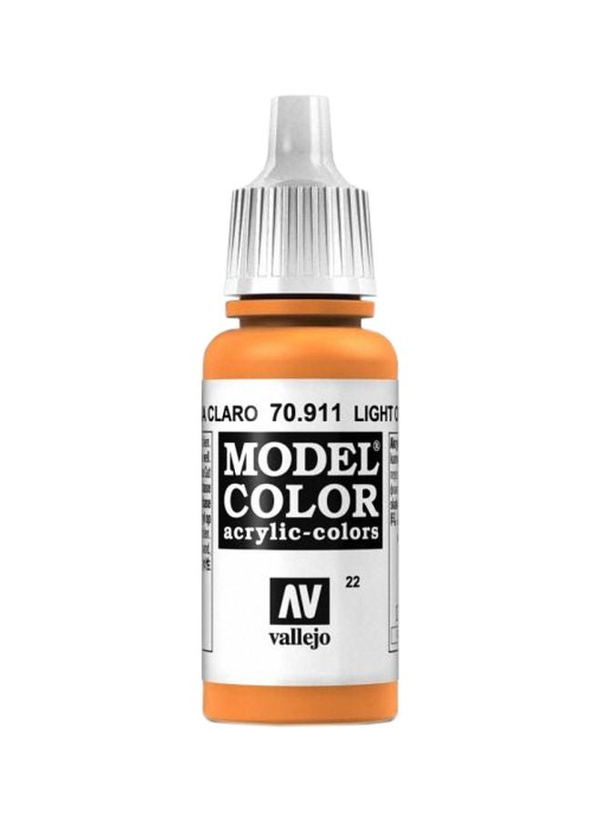 فاليجو طلاء أكريليك موديل كولور طراز VJ70911 برتقالي فاتح 70.911