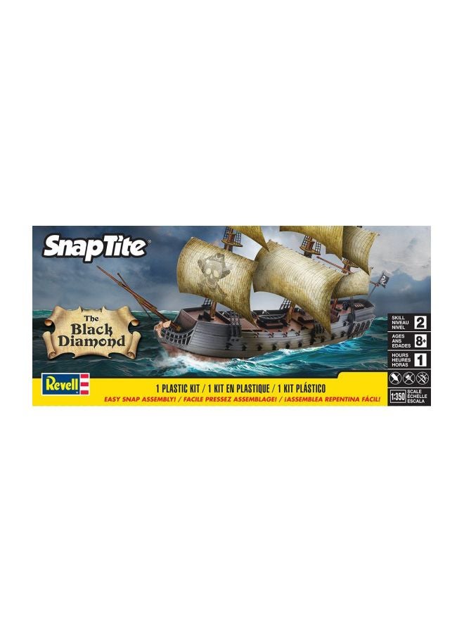 SnapTite The Black Diamond Pirate Ship Model Kit 85-1971 - v1581584767/N34396687A_2