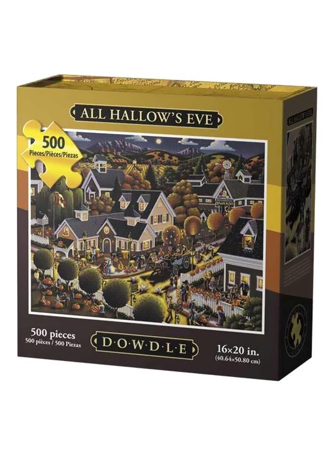 Dowdle 500-Piece All Hallow's Eve Jigsaw Puzzle 00020 - Image 1