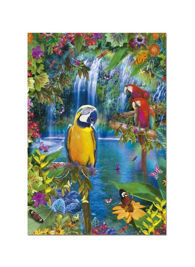ايديوسا مجموعة أحجية مُكونة من 500 قطعة لتركيب الصور المُقطعة بتصميم طائر شغف استوائي - بطراز 15512 - Image 2