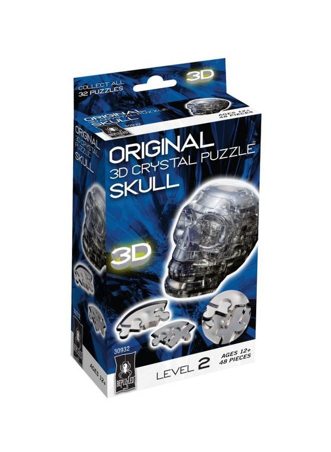 Bepuzzled Original 3D Crystal Puzzle Skull - Image 2
