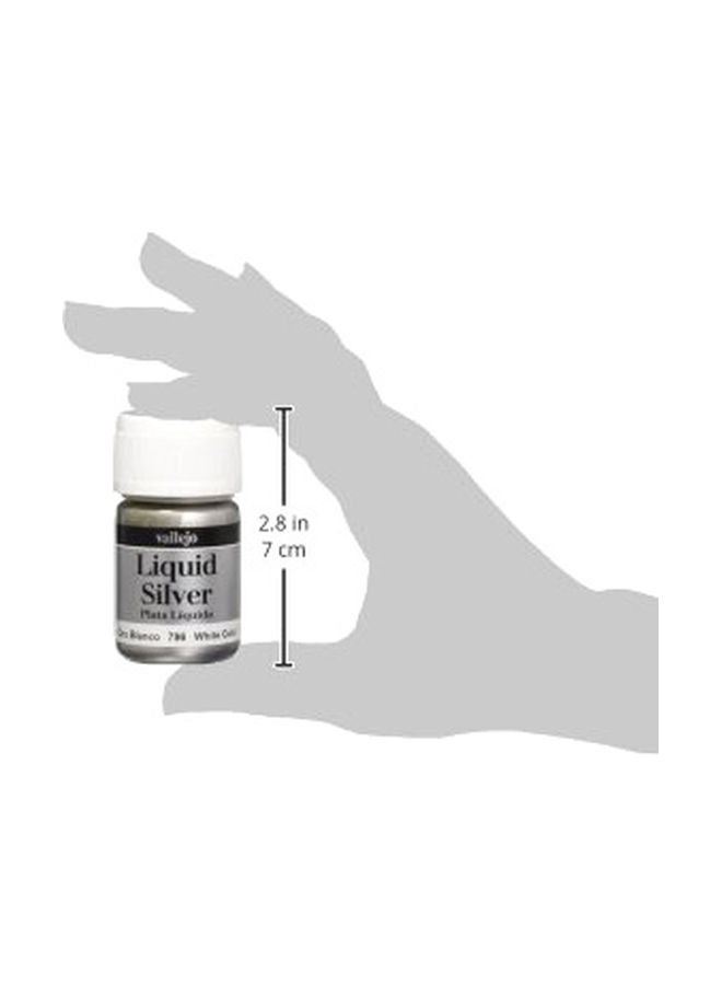 فاليجو طلاء سائل طراز VJ70796 أبيض ذهبي - Image 3