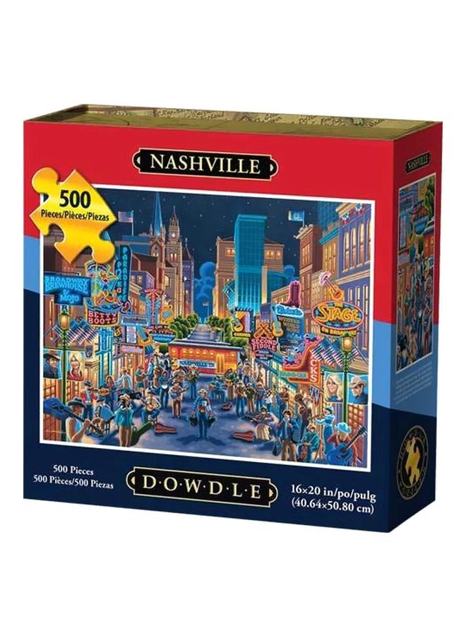 Dowdle 500-Piece Nashville Jigsaw Puzzle 228 - Image 1