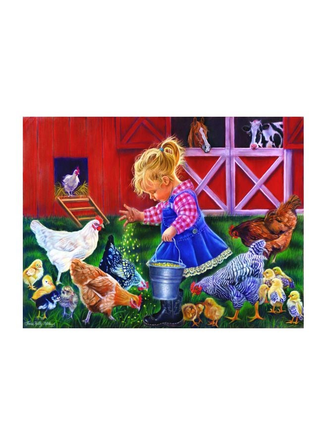 500-Piece Little Farm Girl Jigsaw Puzzle 35886 - v1581584955/N34393454A_2