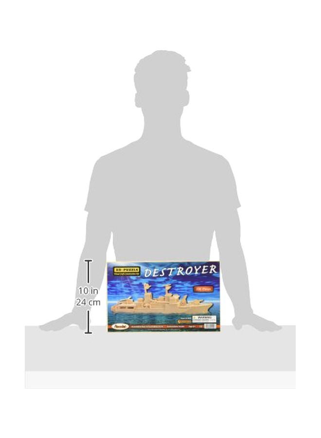 بازلد لعبة أحجية بتصميم ثلاثي الأبعاد من فيلم "Destroyer" مكونة من 106 قطع - طراز 1409 - Image 3