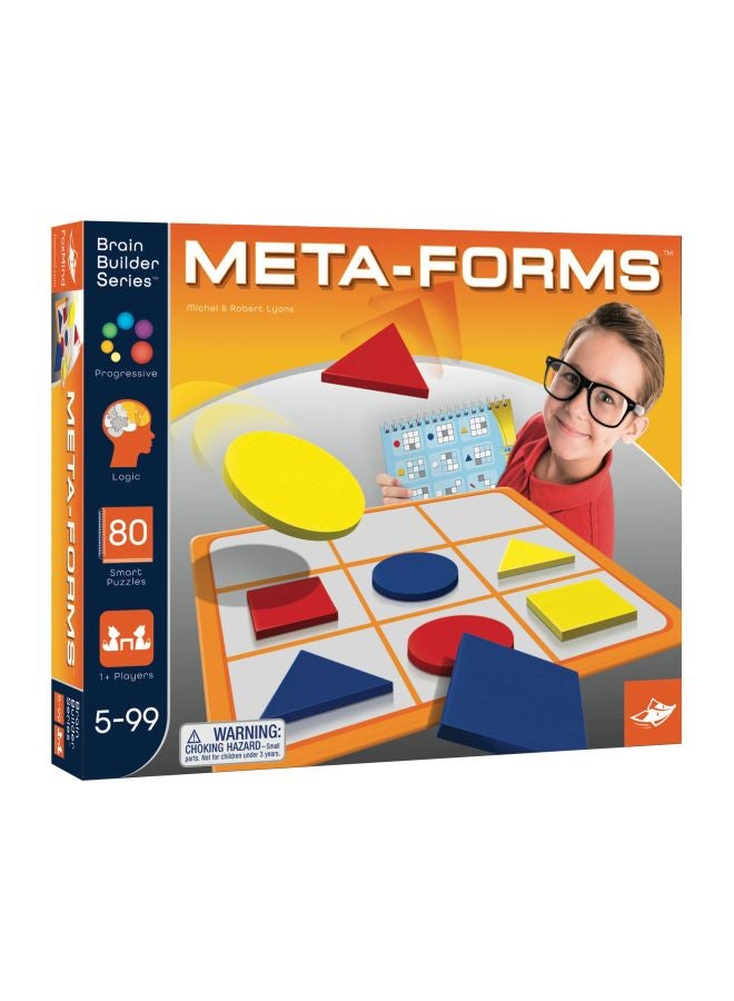 FoxMind - Meta Forms Logic Brain Builder Series Game FOX-MFLB - Image 1