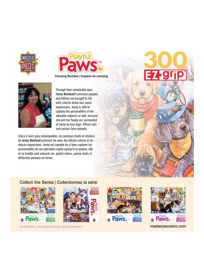 MasterPieces - 300-Piece Playful Paws Gardening Buddies Jigsaw Puzzle 31724 - Image 1